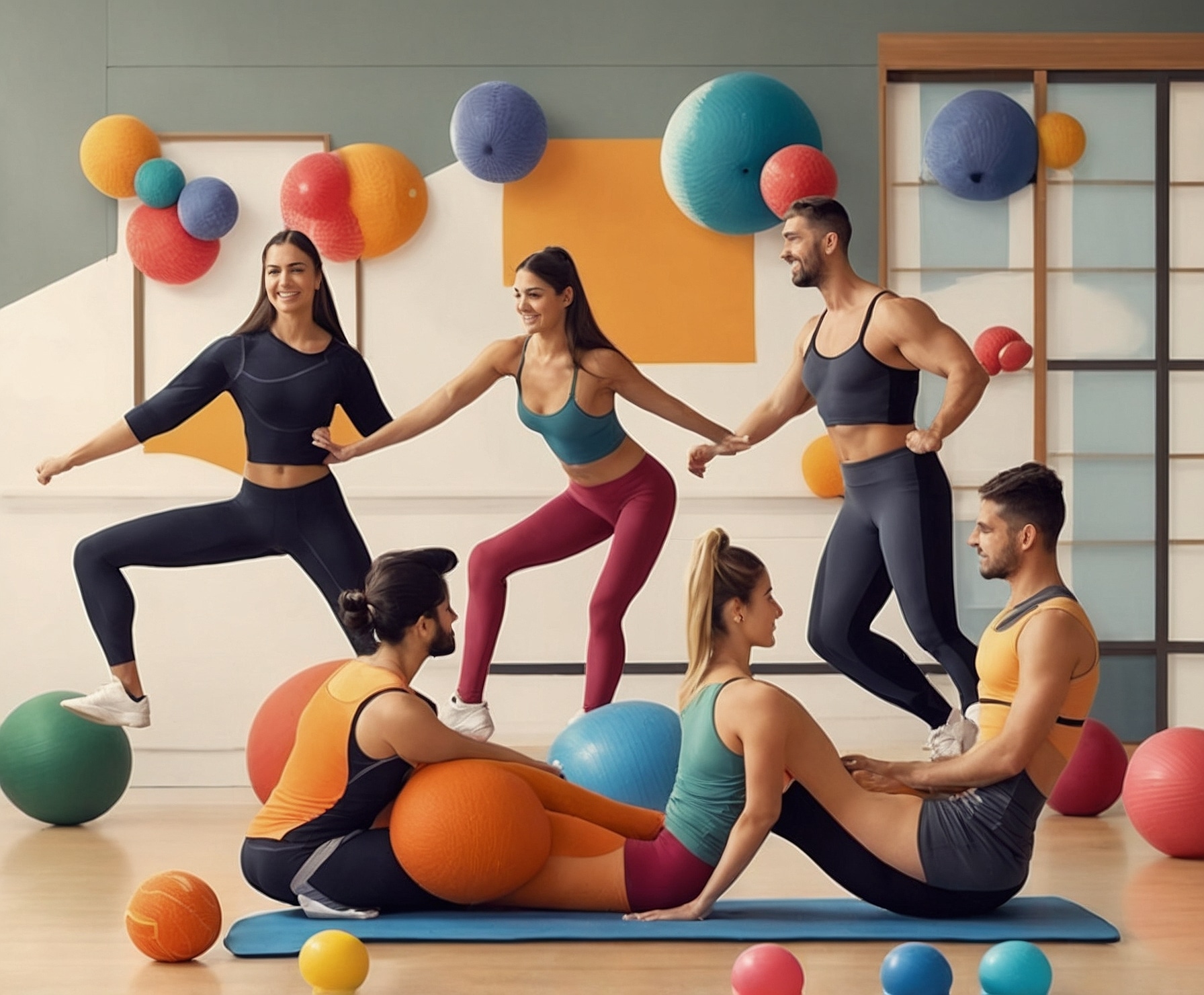 Gimnasia pélvica para bienestar personal.