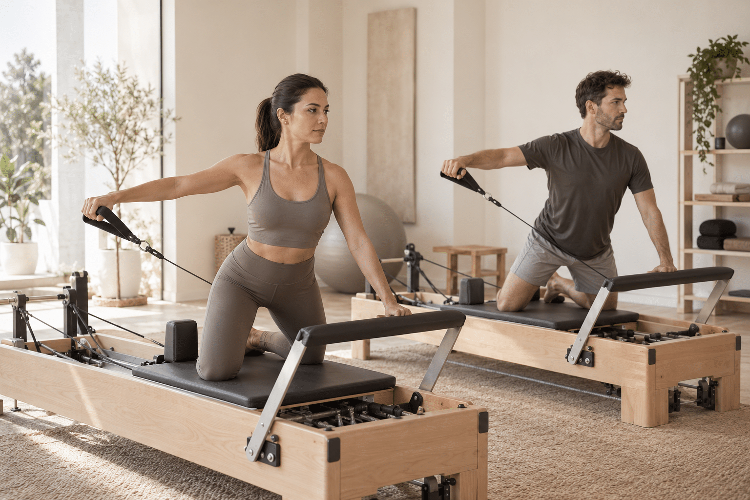 Entrenamiento pélvico en pareja saludable